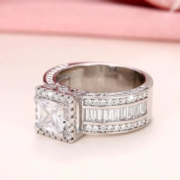 LIVE SHOW  BRIDAL WEDDING RING - Picture 4 of 13